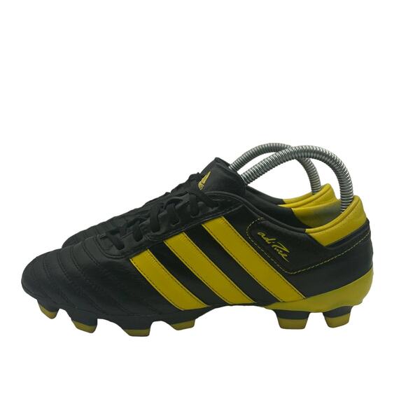Adidas Adipure III TRX FG Soccer Cleats Black Yellow Mens Youth 6.5 main image 6